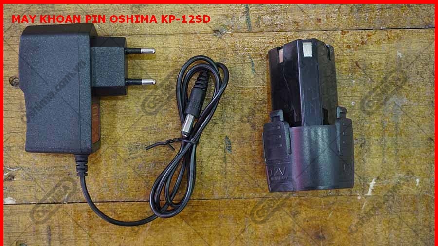 Bộ sạc của máy khoan pin Oshima KP12SD