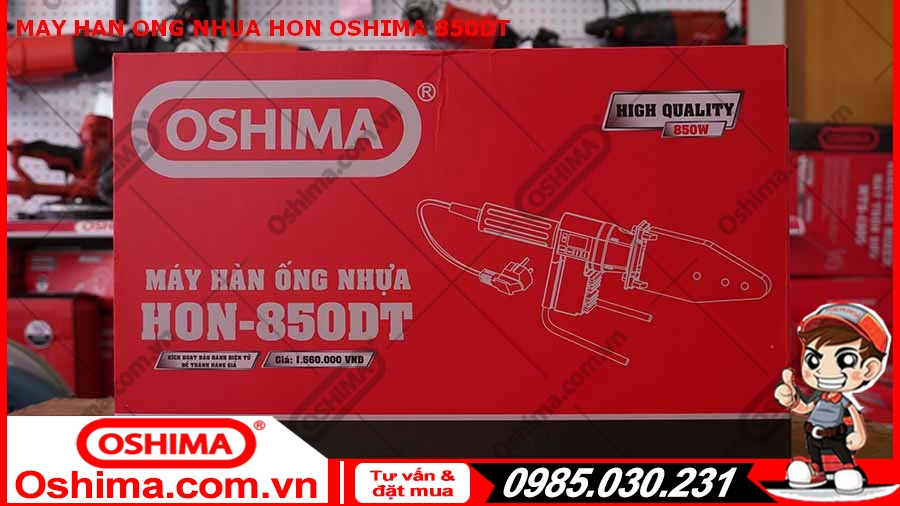 Hộp đựng máy hàn ống nhựa Oshima HON 850DT