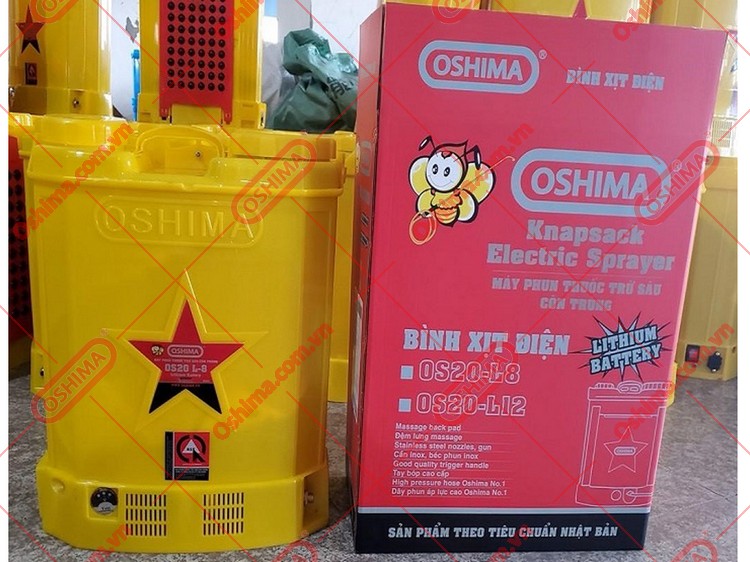 Bình xịt Oshima OS20-L8 có dung tích 20 lít