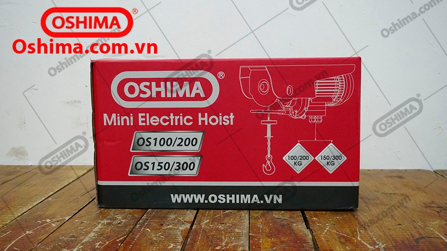 Thùng đựng của tời điện Oshima 100/200