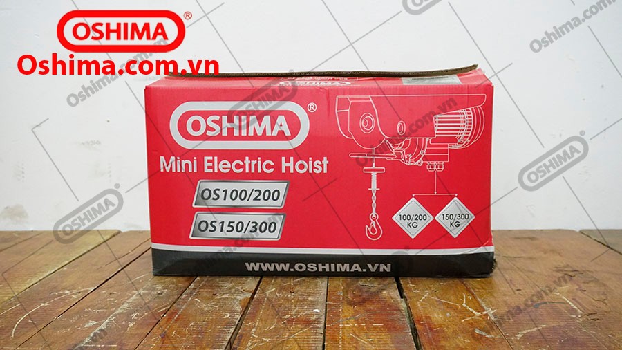 Thùng đựng của tời điện Oshima 150/300