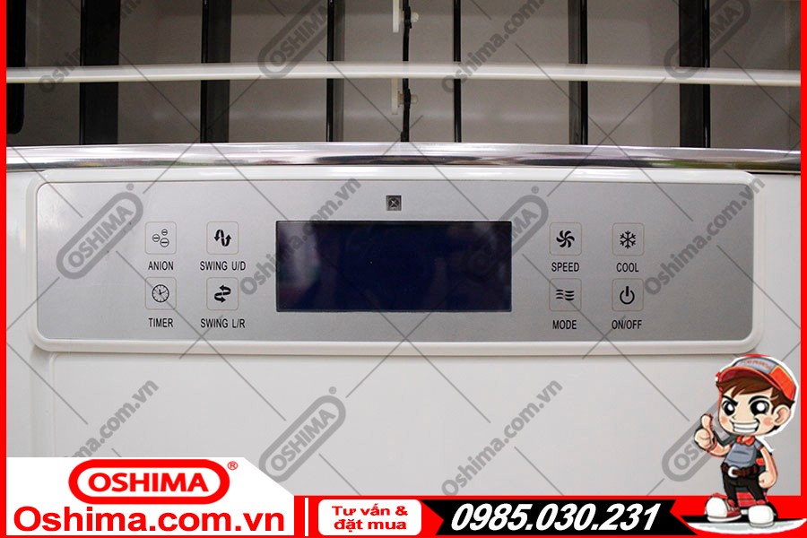Bảng điều khiển của máy làm mát Oshima OS150-3500S