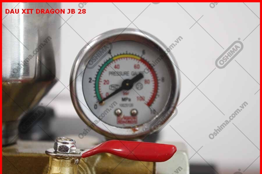 Đồng hồ đo áp lực của đầu xịt Dragon JB28