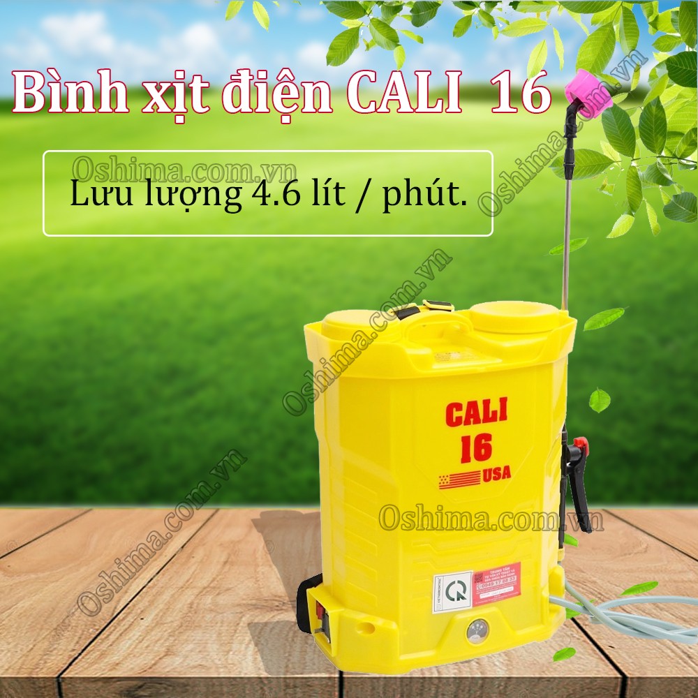 Bình xịt điện phun thuốc Cali 16