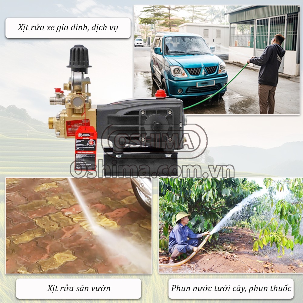 Ứng dụng thực tế của Oshima OS - 30H100 5.0HP