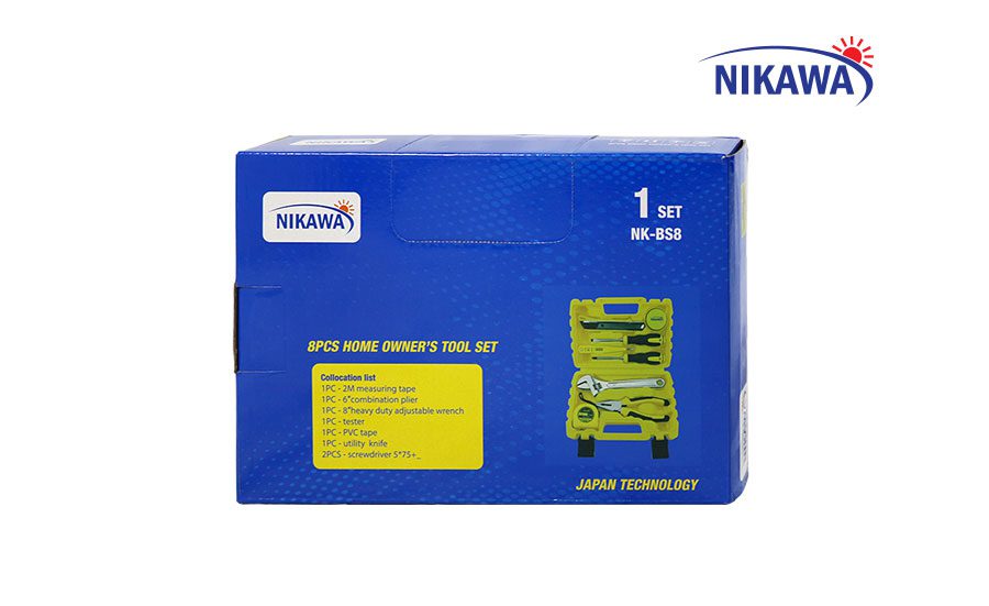 Vỏ hộp Bộ dụng cụ Nikawa Tools 21 món NK-BS321